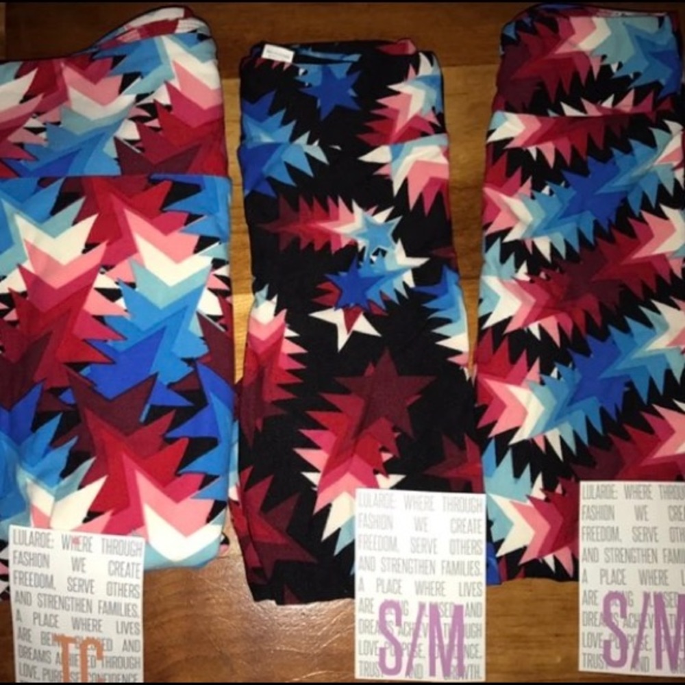 LuLaRoe TC Mommy and me 2 SM set NWT